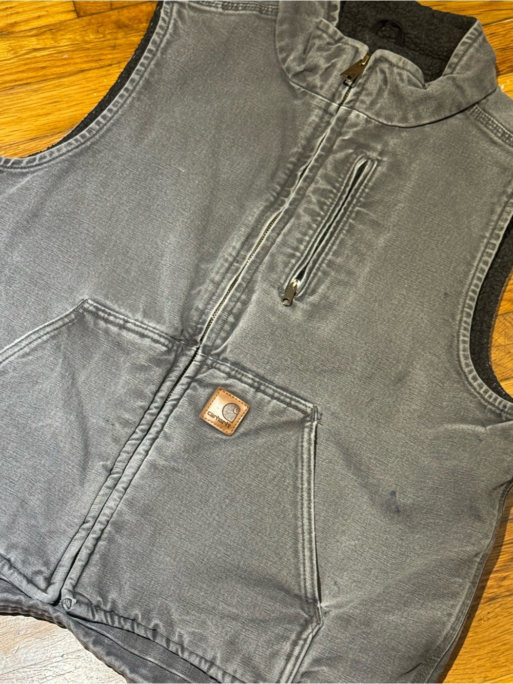 Carhartt Men’s V33 “GVL” Sherpa Work Vest  (L) - Picture 2 of 4